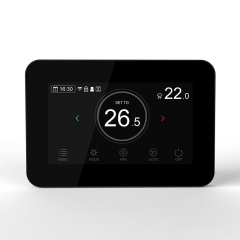 Europe Heat Pump Thermostat with UFH and Fan