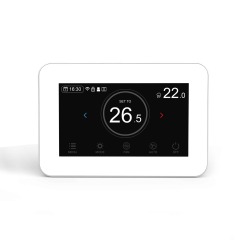 Europe Heat Pump Thermostat with UFH and Fan