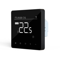 Fan Coil + Floor heating and cooling system (thermostat)