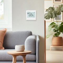 White Glass Surface WiFi Smart Electric Heating Thermostat