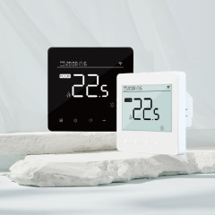 White Glass Surface WiFi Smart Electric Heating Thermostat