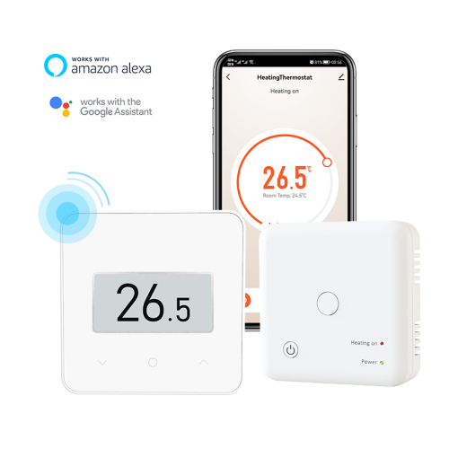 E-ink Wireless Battery Thermostat Factory Price for House Heating