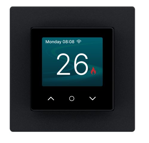 Color Screen Thermostat Frame Replaceable Electrict Heating Thermostat