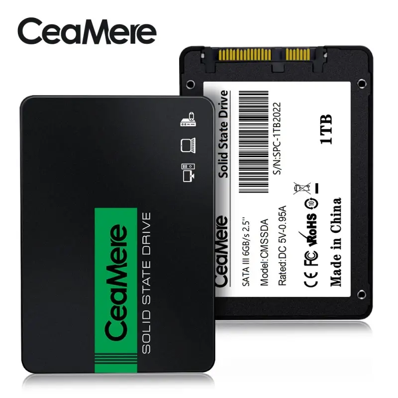 Ceamere / OEM SSD | Solid State Disk | Actual Shot Picture | SATA 2.5