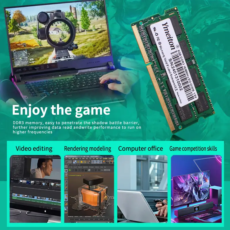 Ymeiton / OEM | RAM Memory Bank | Computer Hardware | NB DDR3
