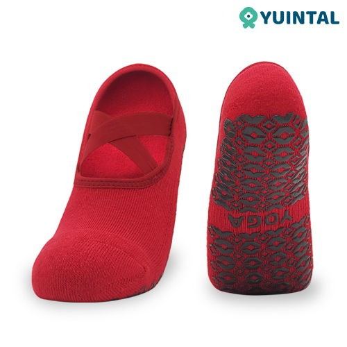 Yuintal Customized Jump Factory Socks With Grips On Bottom