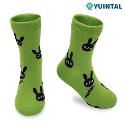 Wholesale Easter Children Floor Socks Without Grip