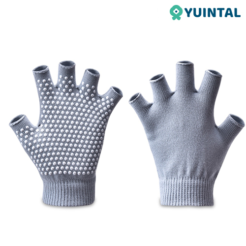 Comfort Yoga Gloves Cotton Sports Grip Gloves