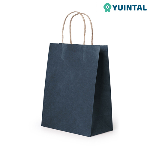Kraft Paper Bags With Handles Printed Shopping Bags