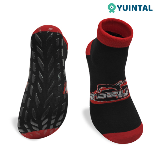 Yuintal Sports Trampoline Socks – Custom Non-Slip Grip in Cotton