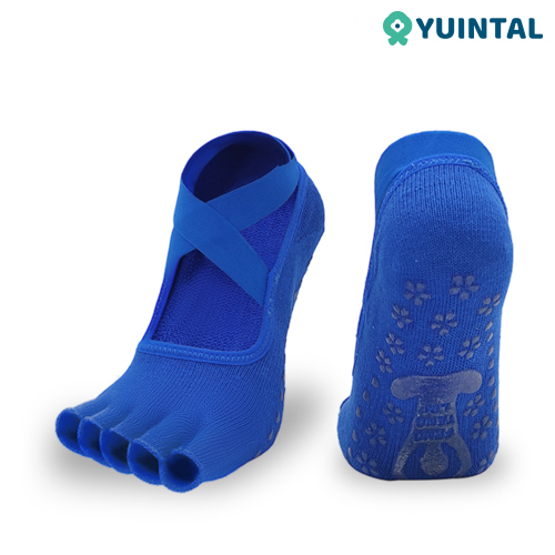 Yuintal Wholesale Wide-Strap Barre Socks – Studio Grip Support