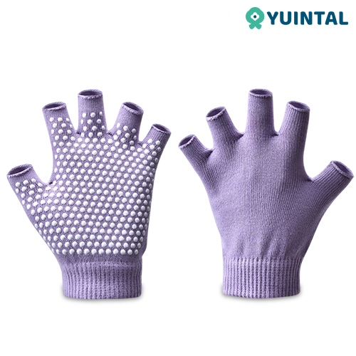 Komfort Yoga Handschuhe Baumwoll Sport Grip Handschuhe