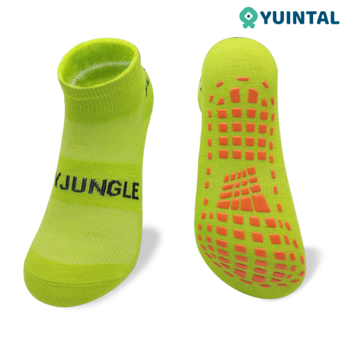 NonSlip Jungle Gym Socks Glow In The Dark Socks