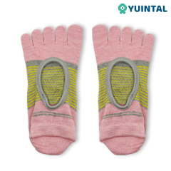Backless Toe Socks For Pilates Grip Yoga Socks