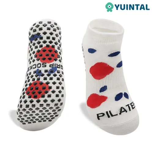 Yuintal Non-Slip Floral Socks – OEM Pilates Cotton Style Manufacturer