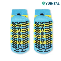 Yuintal Custom Aqua Park Socks - Happy Jump Grippy Socks