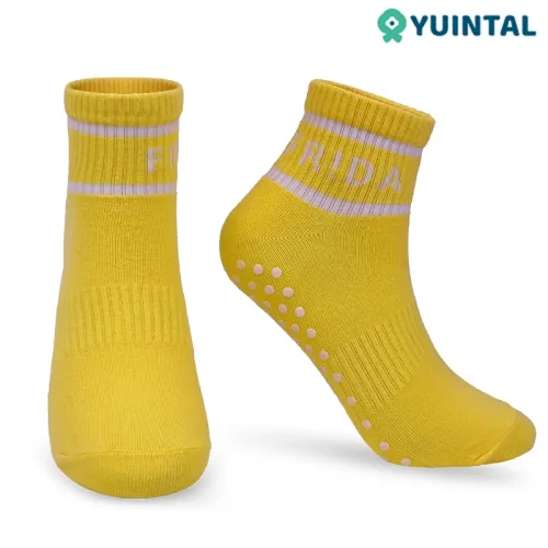 Yuintal High-Ankle Sticky Socks – Gymnastics Support Order Manufacturing