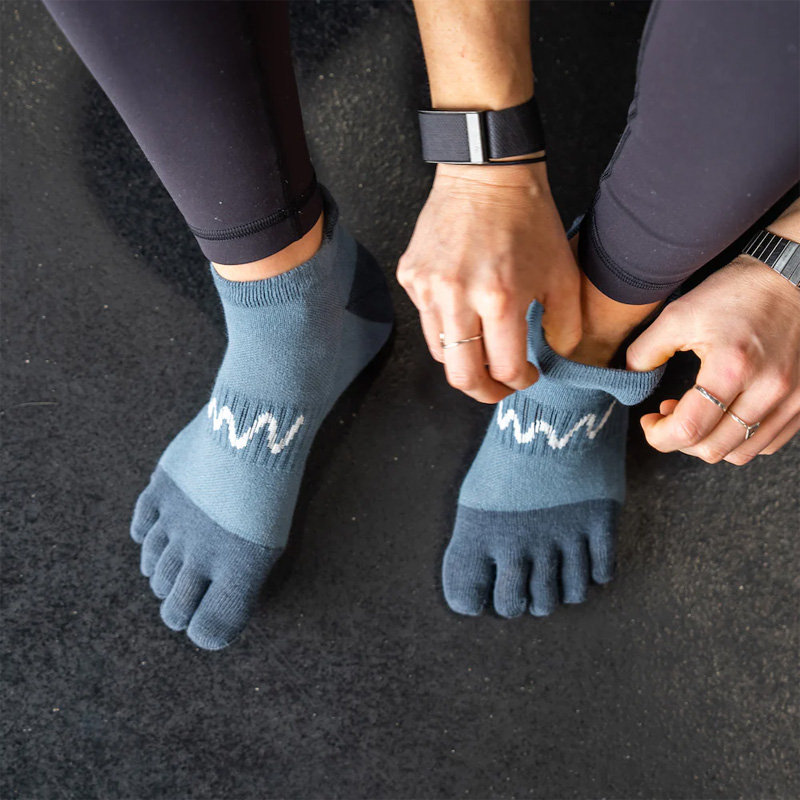Toe-Separated Yoga Grip Socks