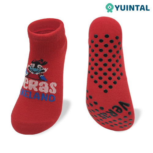 Yuintal Fun Playland Grip Socks - Custom Character Design for Kids