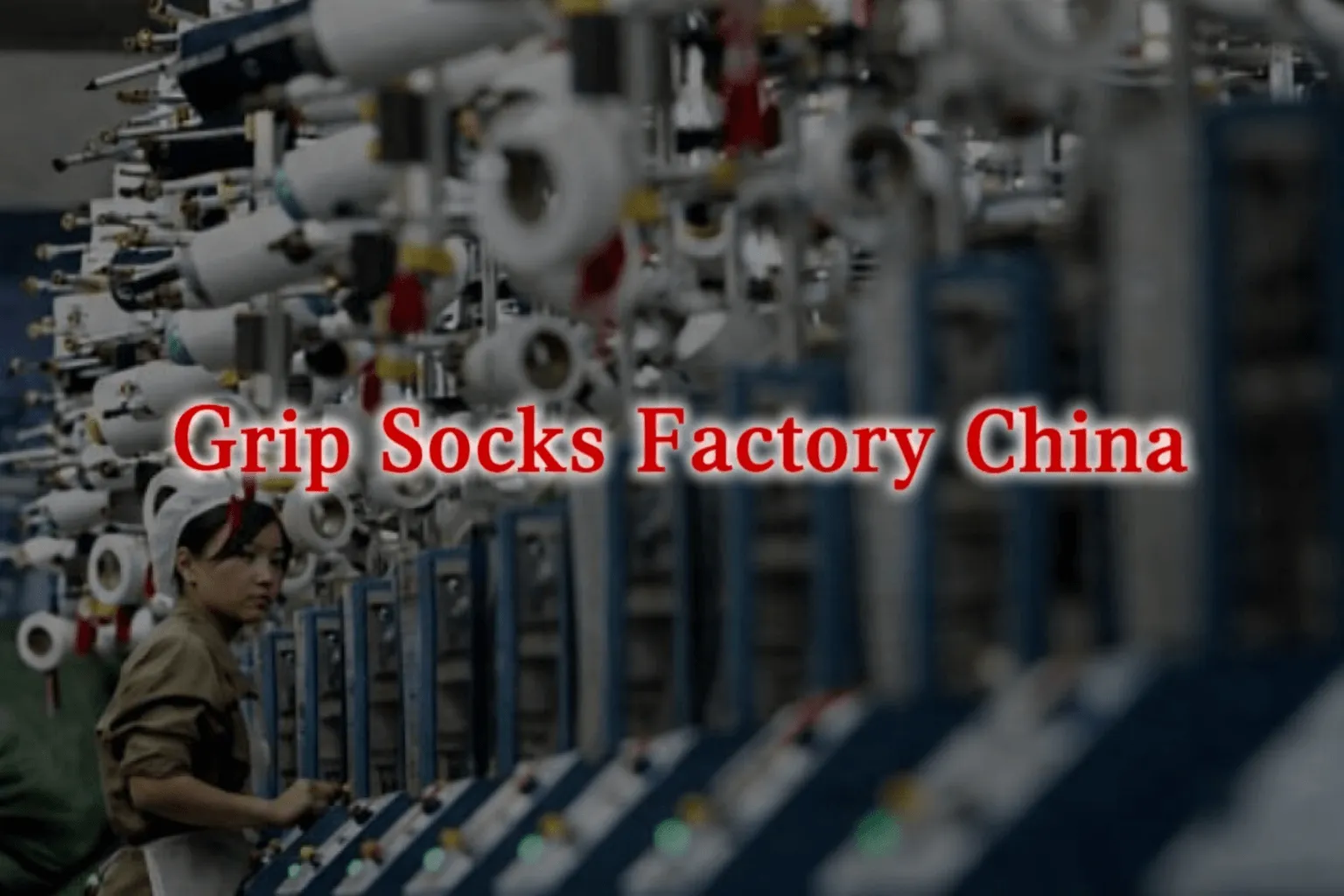 Yuintal grip socks factory production and quality inspection area in China