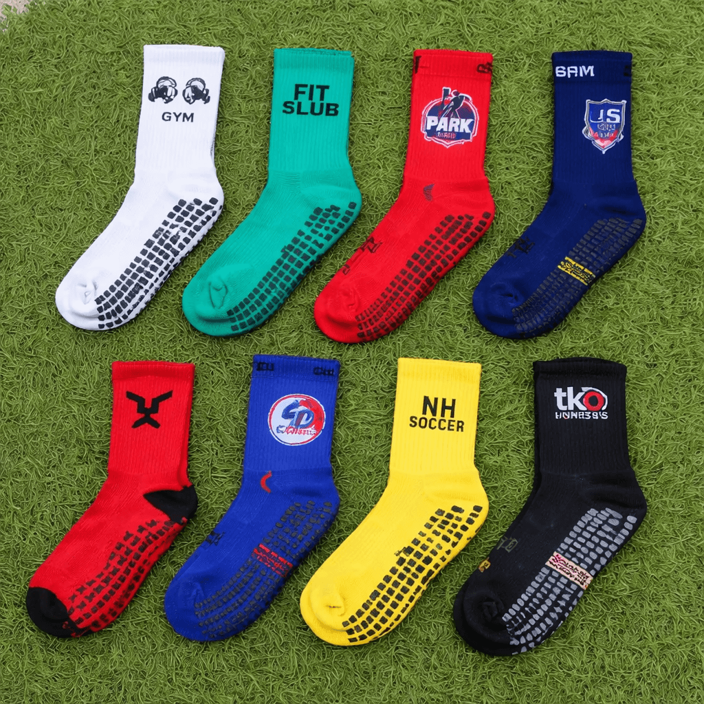 Custom Grip Socks With Logo (Low MOQ): Wholesale Pricing &amp; Lead Time