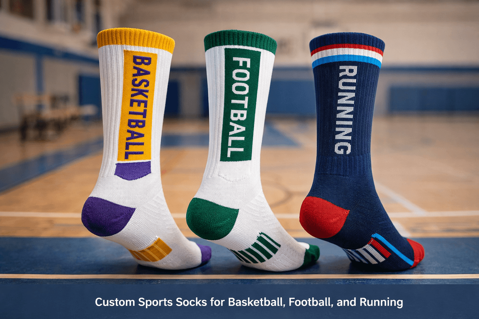 Sports Socks Manufacturer – Custom Athletic Socks for Basketball, Football, Running and Team Sports