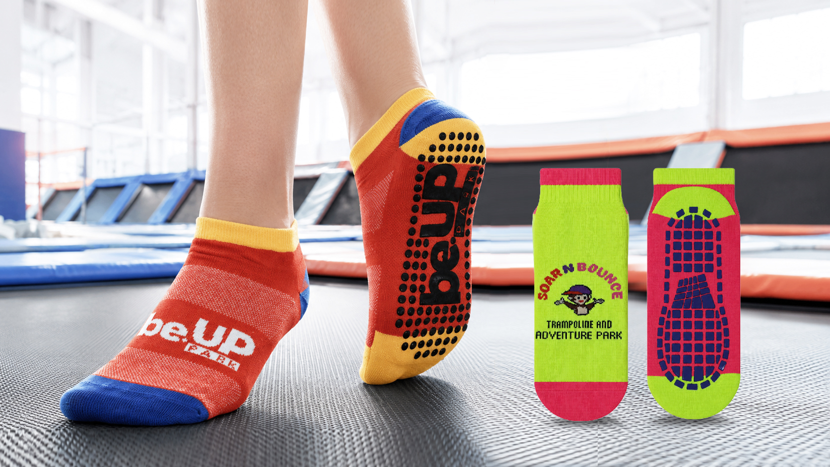 Trampoline Park Socks