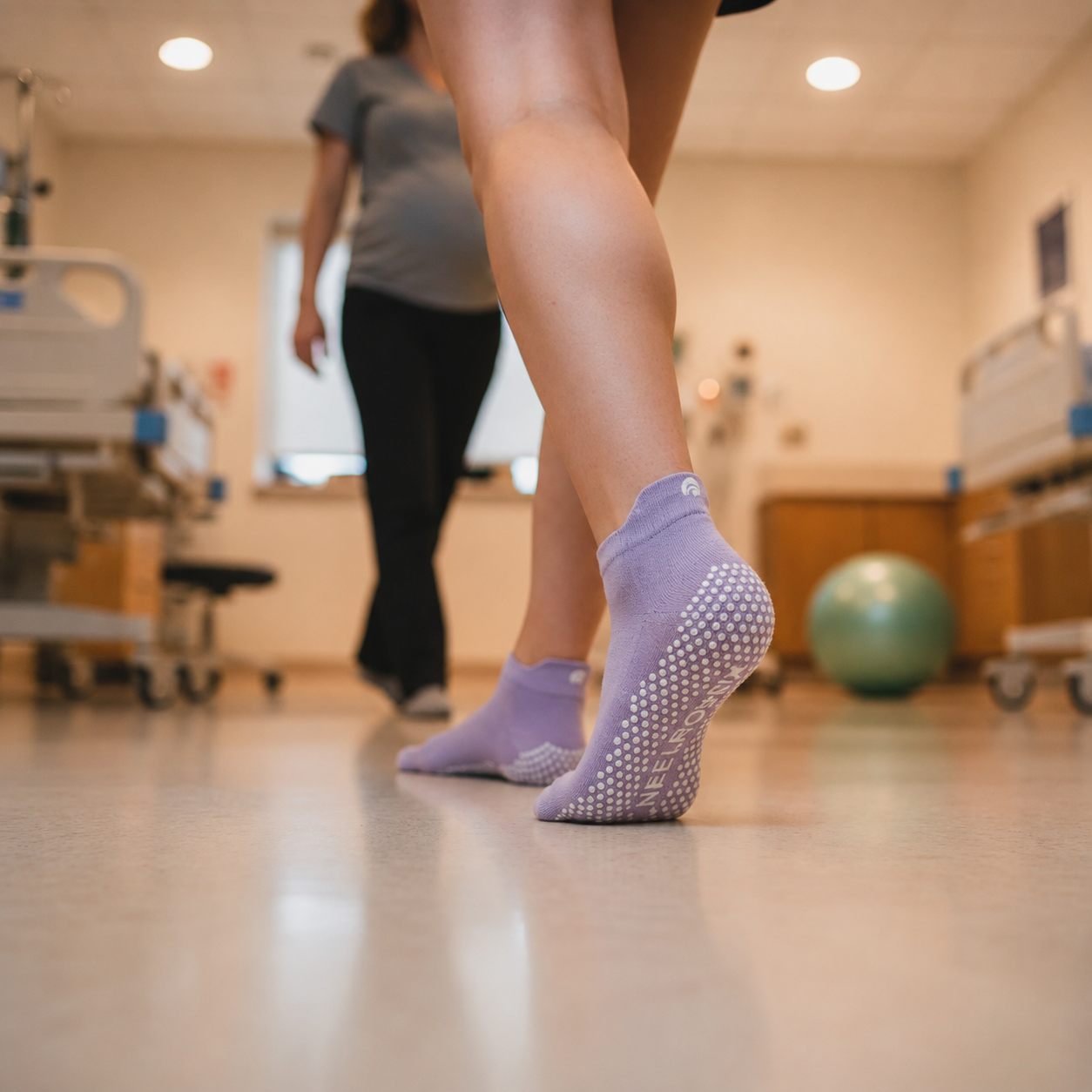 Hospital Socks vs Grip Socks