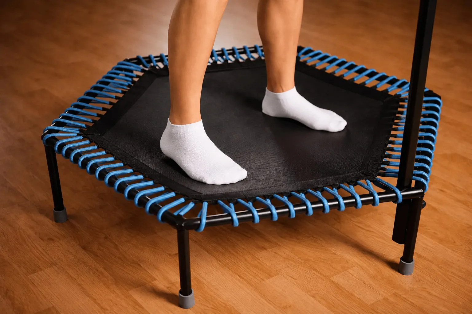 Custom branded trampoline grip socks for trampoline parks and indoor activity venues