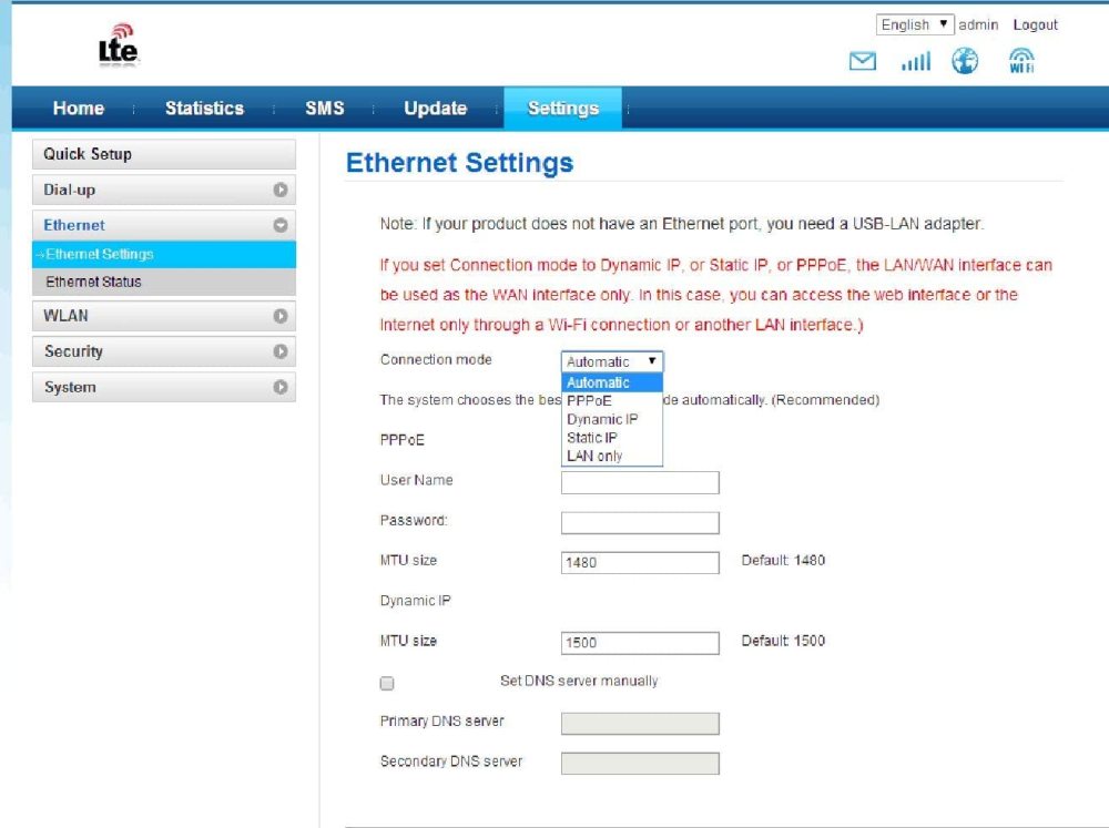 KuWFi 300Mbps 4G LTE CPE, Unlocked 4G CPE Wireless Router with SIM Card Solt with Antenna support 32Uusers