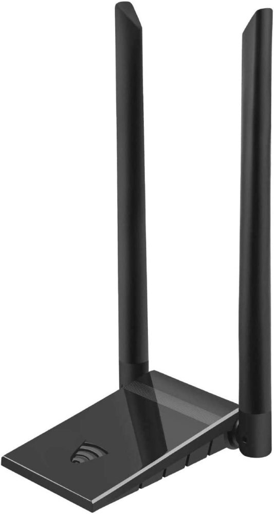 KuWFi WiFi Adapter 1200Mbps USB3.0 Cable Dual 5dBi Antenna Ethernet Dongle Support Windows XP/Vista / 7/8/10 Mac