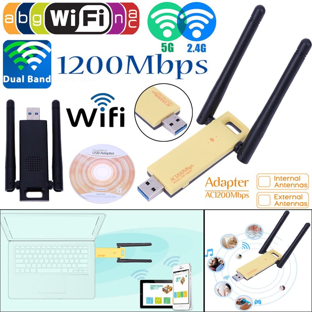 Clé Wi-Fi ESSENTIELB WIFI AC 1200 Nano