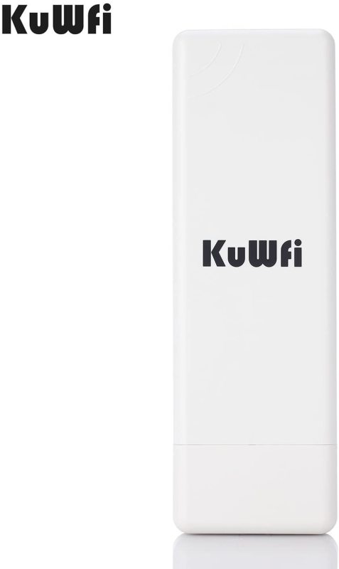 KuWFi WIFI Router 5.8Ghz Wireless Outdoor CPE 2Km Long Range 900Mbps WIFI Repeater Extender Outdoor AP Router AP Bridge Client