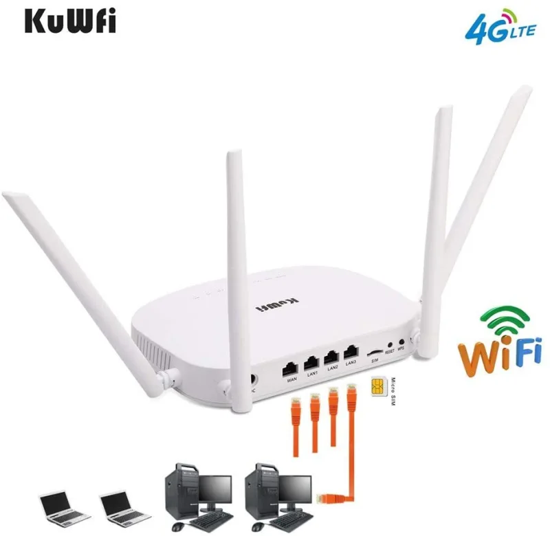 cheaper than huawei router  CPE813 wireless router  Click to open expanded view KuWFi 4G Router, 300Mbps LTE Router Unlocked CPE Wireless Router with 