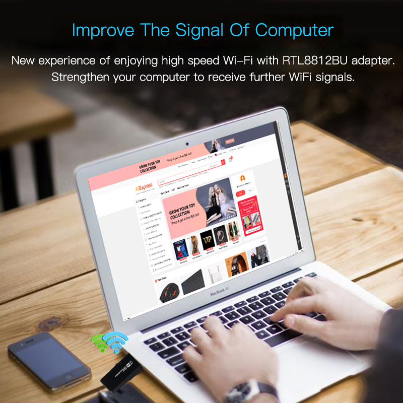 600Mbps USB wireless wifi Adapter 2.4GHz 5GHz WiFi with Antenna Dual Band PC Mini Computer Network Card Receiver 802.11b/n/g/ac