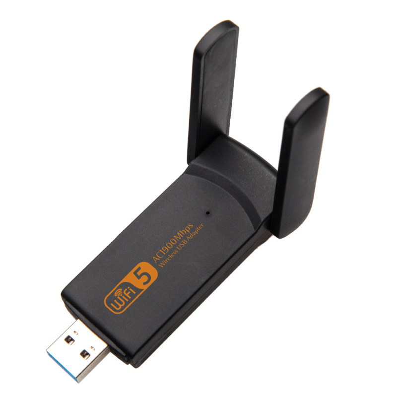 USB3.0 Wifi Adapter 1900Mbps Dual Band  2.4Ghz + 5.8Ghz Wi-fi Dongle Computer 802.11AC Network Card USB 2 Antennas Hi-Speed