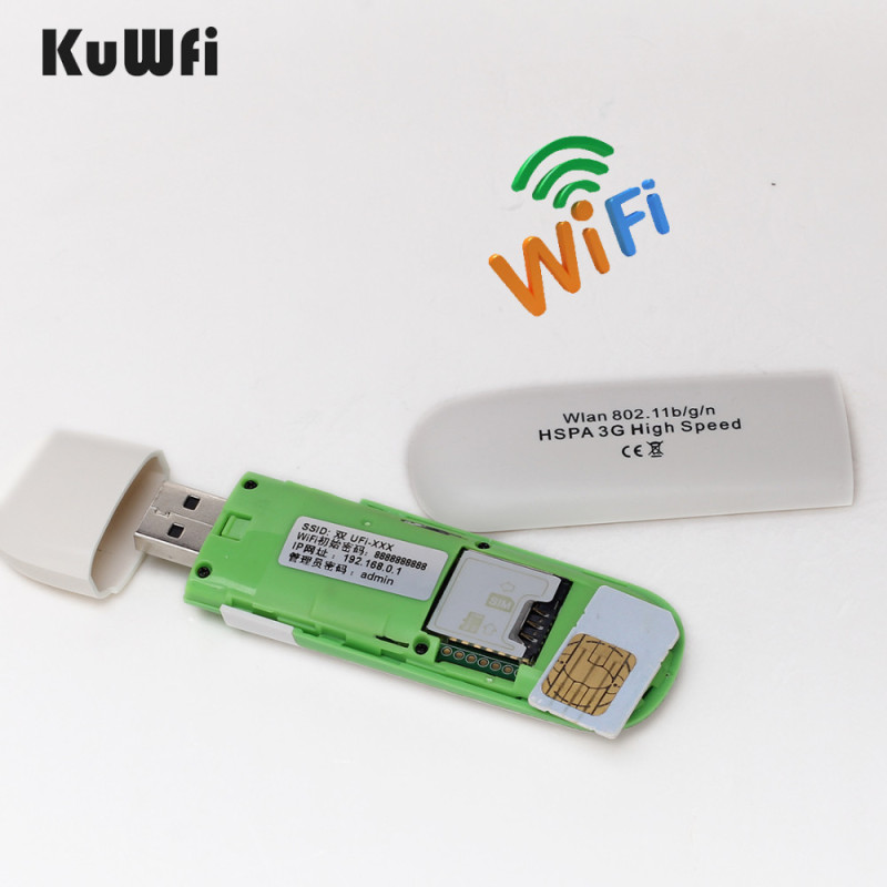 Mini 3G WiFi Router Mobile Hotspot 3G USB WIFI Dongle Modem Support 3G network WiFi Networks for Car or Bus With SIM Card Slot