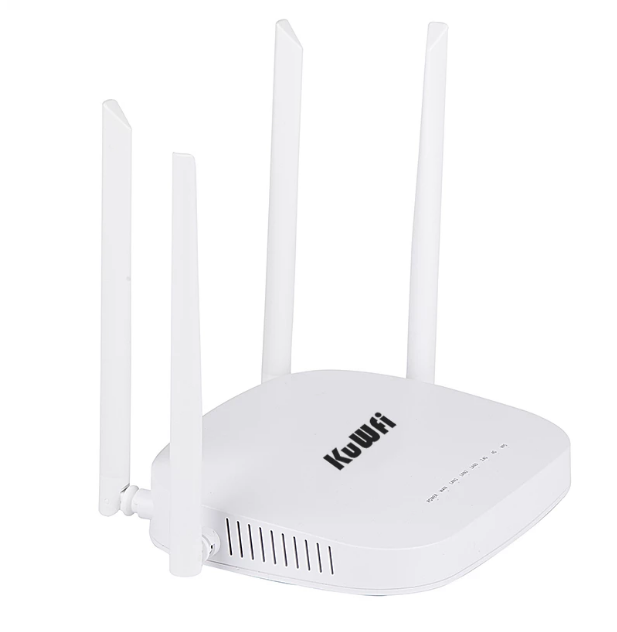 KuWfi 4G CPE Router 3G/4G LTE Wifi Router 300Mbps Wireless CPE Router With 4pcs External Antennas Support 4G to LAN Device