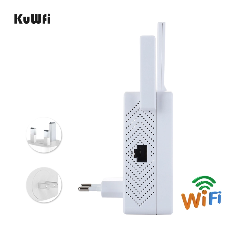 KuWFi Wifi Repeater 1200Mbps Dual Band 802.11AC Wi-Fi Amplifier Long Range Wi fi Signal Booster 2.4G Wireless Extender AP Router