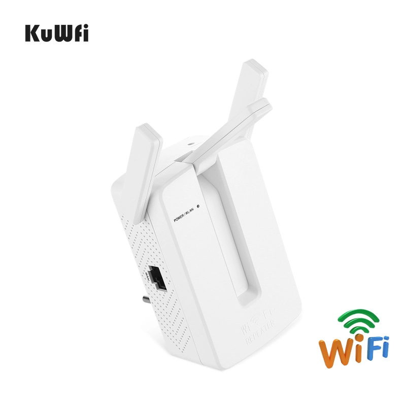 KuWFi Wifi Repeater 1200Mbps Dual Band 802.11AC Wi-Fi Amplifier Long Range Wi fi Signal Booster 2.4G Wireless Extender AP Router