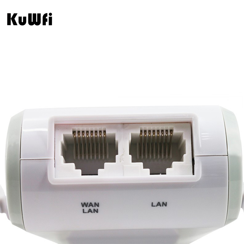 300Mbps Mini Wireless Wifi Signal Booster Repeater with 2 RJ45 Port Dual Antenna With AP Repeater Router Client Bridge Modes