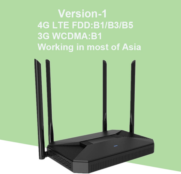 KuWFi NEW 4G Router CAT4 150Mbps Indoor Home Wireless CPE 4G Router Unlocked 3G/4G SIM Wifi Router Support 30 Users&RJ45 Port
