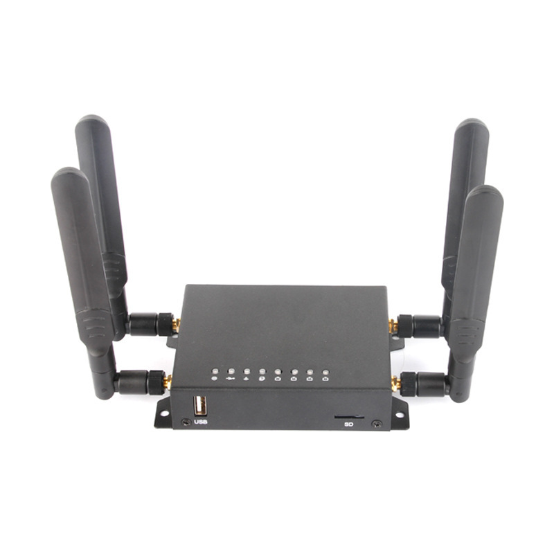 KuWFi OpenWRT 4G Wifi Router CAT4 150Mbps Wireless CPE Router Unlocked 4G SIM Wifi With USB Port &amp;4*5dBi High Gain Antennas