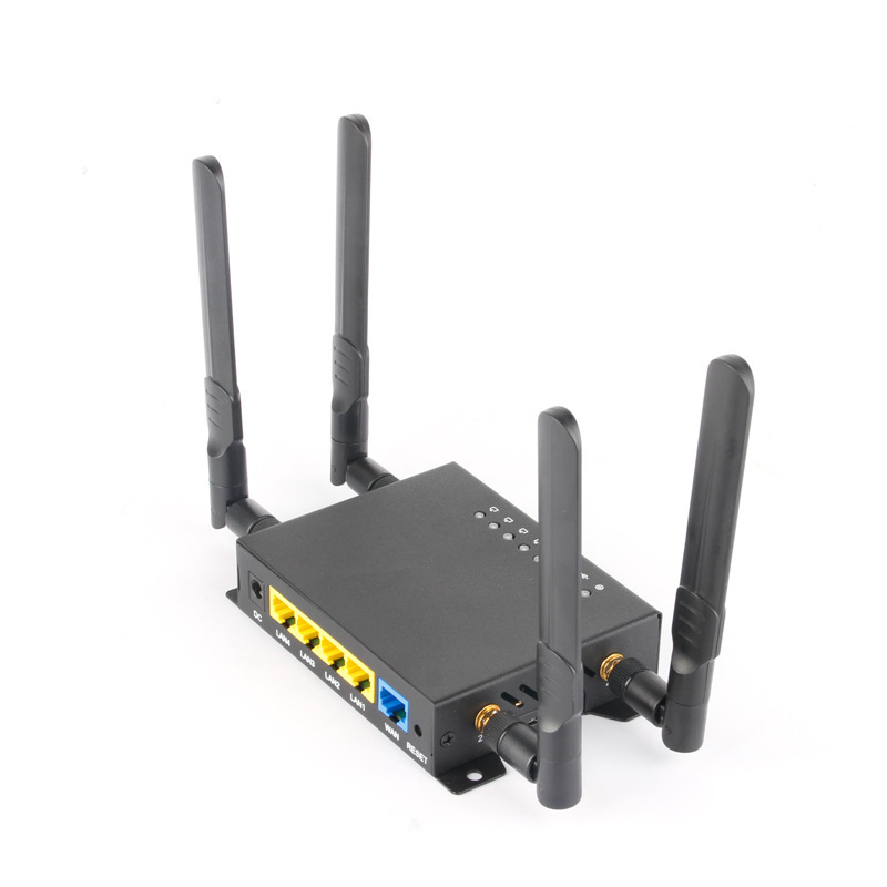 KuWFi OpenWRT 4G Wifi Router CAT4 150Mbps Wireless CPE Router Unlocked 4G SIM Wifi With USB Port &amp;4*5dBi High Gain Antennas