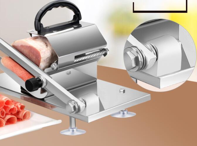 Kitchen Tools Meat Slicing Machine Alloy+Stainless Steel Household Manual Thickness Adjustable Meat and Vegetables Slicer Gadget