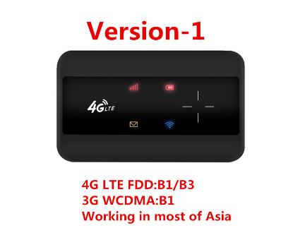 KuWFI Mini 4G Router 3G/4G LTE Wireless Wifi Modem Portable Pocket Wi-fi Mobile Hotspot Car Wi-fi Router With Sim Card Slot