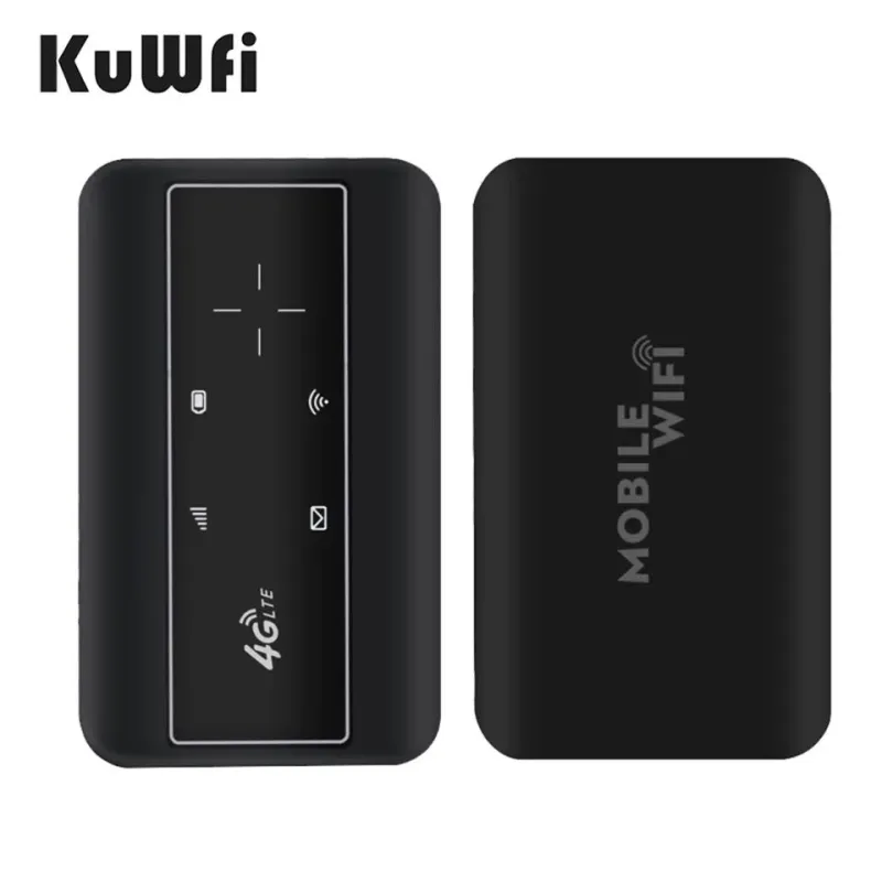 KuWFI Mini 4G Router 3G/4G LTE Wireless Wifi Modem Portable Pocket Wi-fi Mobile Hotspot Car Wi-fi Router With Sim Card Slot