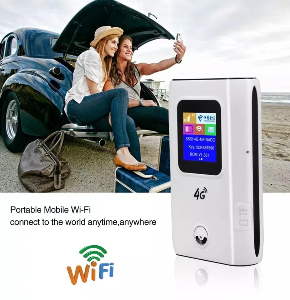 Kuwfi 4g wifi roteador 5200mah power bank 4g lte bolso móvel wifi hotspot desbloquear fdd/tdd cartão sim global até 10 usuário