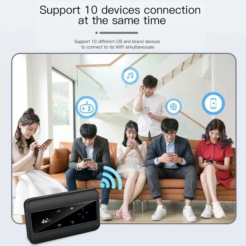 KuWFI Mini 4G Router 3G/4G LTE Wireless Wifi Modem Portable Pocket Wi-fi Mobile Hotspot Car Wi-fi Router With Sim Card Slot
