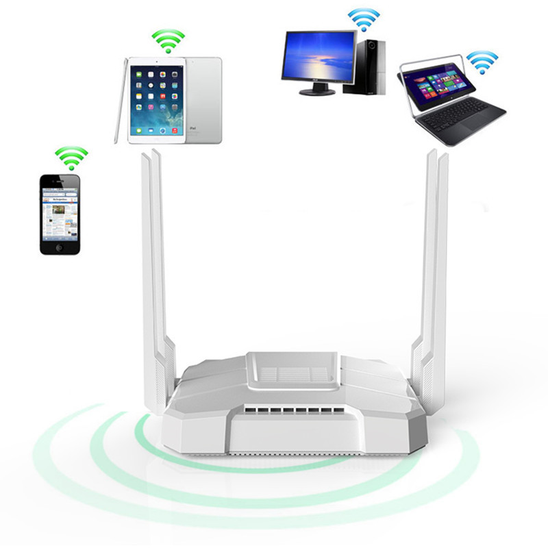 KuWFi AC1200Mbps 4G LTE WiFi Router 5GHz Gigabit Dual Band Wireless Internet Smart OpenWRT WiFi Routers with SIM Card Slot for Home/Office Work with .